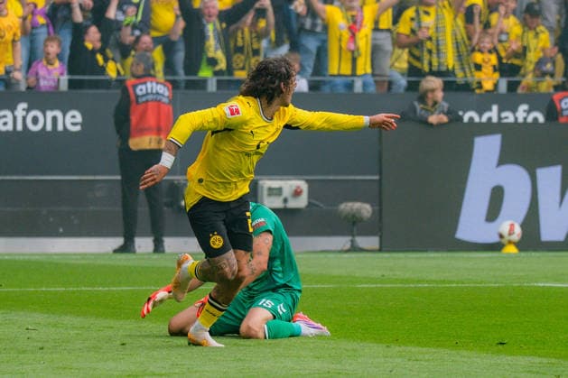 1. Bundesliga, 3. Spieltag, Borussia Dortmund vs. SC Paderborn 07 am 12.09.2026 Tor zum 1:0 durch Fabio Silva mit Serhou Guirassy *** Bundesliga 1, Matchday 3, Borussia Dortmund vs. SC Paderborn 07 on September 12, 2026. Fabio Silva scores the 1-0 goal, assisted by Serhou Guirassy. Copyright: xBahhoxKarax