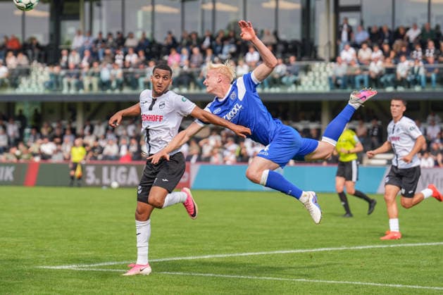 Deutschland: Fussball, 3. Liga, 5. Spieltag, Sportclub Arena Verl, SC Verl vs. SV Meppen: Jona Borsum (SV Meppen, 4) Copyright: xMichelxWittex