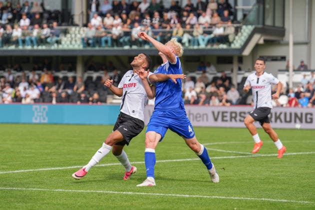 Deutschland: Fussball, 3. Liga, 5. Spieltag, Sportclub Arena Verl, SC Verl vs. SV Meppen: Jona Borsum (SV Meppen, 4) Copyright: xMichelxWittex