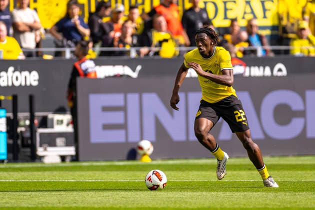 12.09.2026, Fussball, 3. Spieltag der 1. Fussball Bundesliga, Borussia Dortmund - SC Paderborn. Joane Gadou (Borussia Dortmund). Dortmund Signal Iduna Park NRW Deutschland xRHR-FOTO DEx *** September 12, 2026, Soccer, Matchday 3 of the 1. Bundesliga, Borussia Dortmund vs. SC Paderborn, Joane Gadou, Borussia Dortmund, Dortmund, Signal Iduna Park, North Rhine-Westphalia, Germany, xRHR, PHOTO DEx Copyright: DennisxEwert RHR-FOTOx RHR-FOTO DE