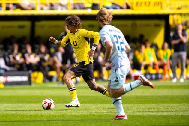 12.09.2026, Fussball, 3. Spieltag der 1. Fussball Bundesliga, Borussia Dortmund - SC Paderborn. Fabio Silva (Borussia Dortmund). Dortmund Signal Iduna Park NRW Deutschland xRHR-FOTO DEx *** September 12, 2026, Soccer, Matchday 3 of the 1st Bundesliga, Borussia Dortmund vs. SC Paderborn, Fabio Silva, Borussia Dortmund, Dortmund, Signal Iduna Park, North Rhine-Westphalia, Germany, xRHR, PHOTO DEx Copyright: DennisxEwert RHR-FOTOx RHR-FOTO DE