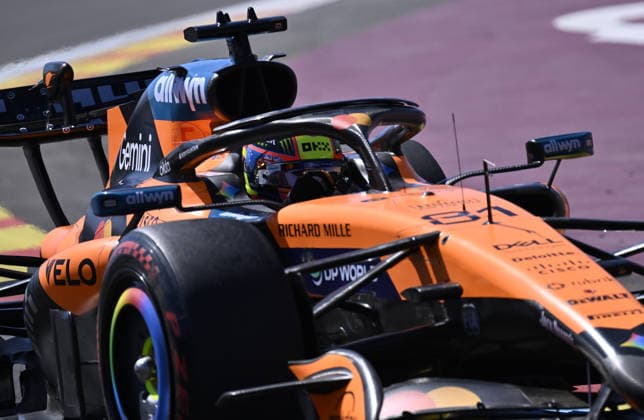 Ahead of the Formula 1 Spanish Grand Prix MADRID, SPAIN - SEPTEMBER 12: Oscar Piastri of McLaren on track during the practice session ahead of the Formula 1 Spanish Grand Prix at the Madring circuit in Madrid, Spain, on September 12, 2026. Burak Akbulut Anadolu Madrid Spain. Editorial use only. Please get in touch for any other usage.  Copyright: x2026xAnadoluxBurakxAkbulutx