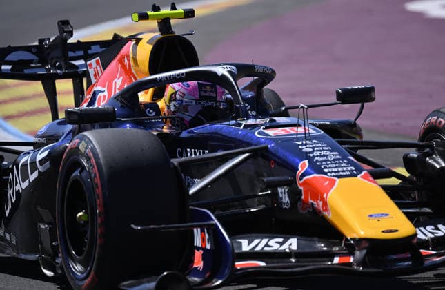 Ahead of the Formula 1 Spanish Grand Prix MADRID, SPAIN - SEPTEMBER 12: Liam Lawson of Red Bull Racing on track during the practice session ahead of the Formula 1 Spanish Grand Prix at the Madring circuit in Madrid, Spain, on September 12, 2026. Burak Akbulut Anadolu Madrid Spain. Editorial use only. Please get in touch for any other usage.  Copyright: x2026xAnadoluxBurakxAkbulutx