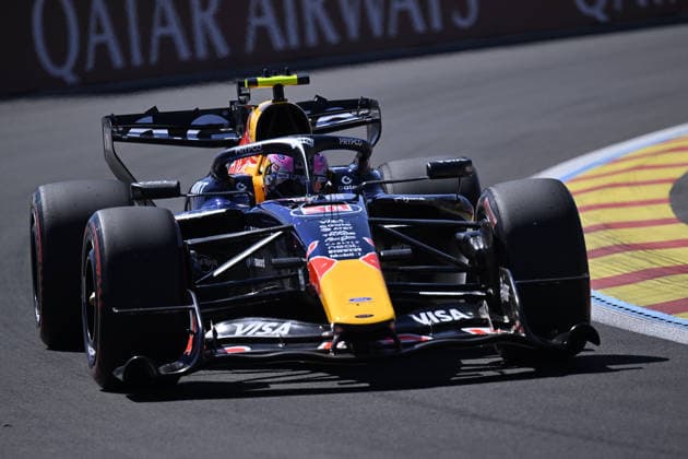 Ahead of the Formula 1 Spanish Grand Prix MADRID, SPAIN - SEPTEMBER 12: Liam Lawson of Red Bull Racing on track during the practice session ahead of the Formula 1 Spanish Grand Prix at the Madring circuit in Madrid, Spain, on September 12, 2026. Burak Akbulut Anadolu Madrid Spain. Editorial use only. Please get in touch for any other usage.  Copyright: x2026xAnadoluxBurakxAkbulutx