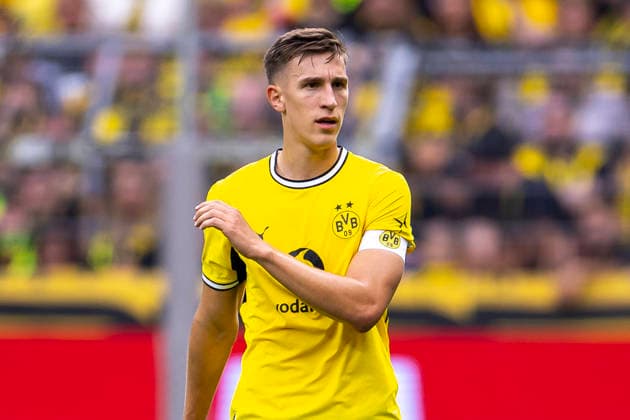 12.09.2026, Fussball, 3. Spieltag der 1. Fussball Bundesliga, Borussia Dortmund - SC Paderborn. Nico Schlotterbeck (Borussia Dortmund). Dortmund Signal Iduna Park NRW Deutschland xRHR-FOTO DEx *** September 12, 2026, Soccer, Matchday 3 of the 1st Bundesliga, Borussia Dortmund vs. SC Paderborn, Nico Schlotterbeck, Borussia Dortmund, Dortmund, Signal Iduna Park, North Rhine-Westphalia, Germany, xRHR, PHOTO DEx Copyright: DennisxEwert RHR-FOTOx RHR-FOTO DE