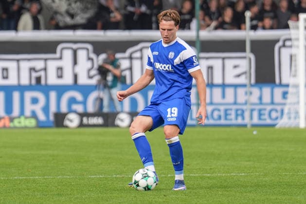 Deutschland: Fussball, 3. Liga, 5. Spieltag, Sportclub Arena Verl, SC Verl vs. SV Meppen: Richard Meier (SV Meppen, 13) Copyright: xMichelxWittex