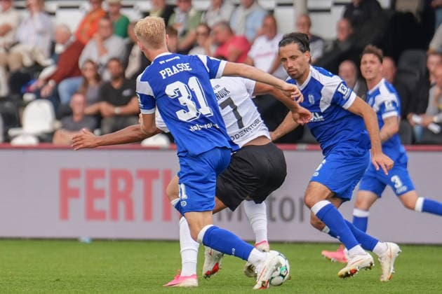 Deutschland: Fussball, 3. Liga, 5. Spieltag, Sportclub Arena Verl, SC Verl vs. SV Meppen: Luca Prasse (SV Meppen, 31) Copyright: xMichelxWittex