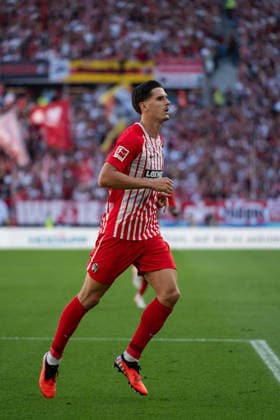12.09.2026, xjyhynx, Fussball 1.Bundesliga, SC Freiburg - Borussia Mönchengladbach v.l. (DFL DFB REGULATIONS PROHIBIT ANY USE OF PHOTOGRAPHS as IMAGE SEQUENCES and or QUASI-VIDEO) Freiburg *** September 12, 2026, xjyhynx, Soccer, Bundesliga 1, SC Freiburg vs. Borussia Mönchengladbach. DFL and DFB regulations prohibit any use of photographs as image sequences and or quasi-video. Freiburg