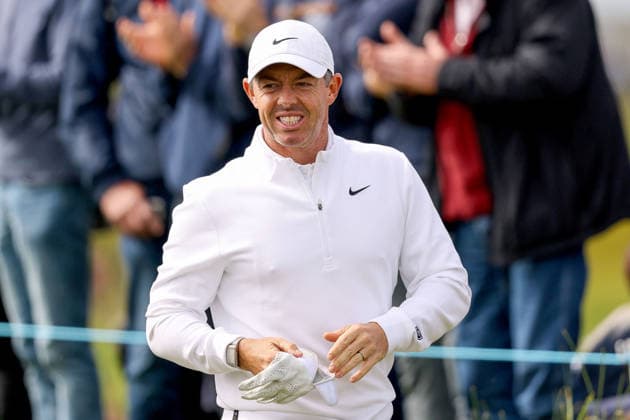 2026 Amgen Irish Open - Third Round, Trump International Golf Links, Doonbeg 12 9 2026 Rory McIlroy walks off the second tee box Rory McIlroy walks off the second tee box 12 9 2026  Copyright: xx BB3_4202_1