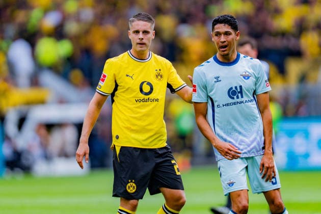 1. Bundesliga, 3. Spieltag, Borussia Dortmund vs. SC Paderborn 07 am 12.09.2026 Joey Veerman *** Bundesliga 1, Matchday 3, Borussia Dortmund vs. SC Paderborn 07 on September 12, 2026, Joey Veerman Copyright: xBahhoxKarax