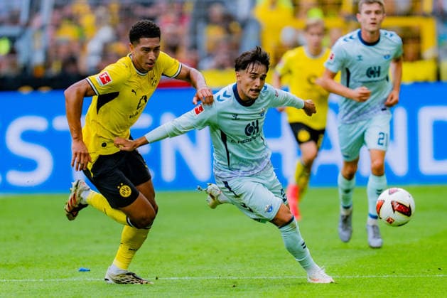 1. Bundesliga, 3. Spieltag, Borussia Dortmund vs. SC Paderborn 07 am 12.09.2026 Jobe Bellingham *** Bundesliga 1, Matchday 3, Borussia Dortmund vs. SC Paderborn 07 on September 12, 2026, Jobe Bellingham Copyright: xBahhoxKarax
