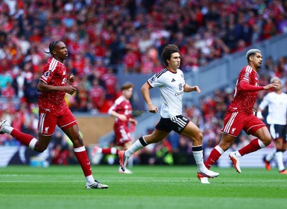 Gonzalo Garcia of Fulham Liverpool v Fulham, Premier League, Football, Football, Anfield, Liverpool, UK - 12 Sep 2026Liverpool Anfield United Kingdom EDITORIAL USE ONLY No use with unauthorised audio, video, data, fixture lists, club league logos or live services. Online in-match use limited to 120 images, no video emulation. No use in betting, games or single club league player publications.  Copyright: xMattxWest Shutterstockx 17144551ak