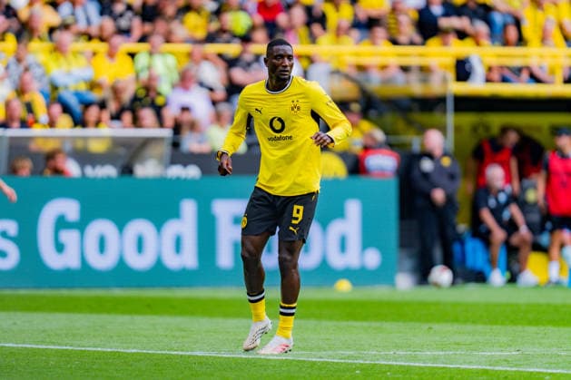 1. Bundesliga, 3. Spieltag, Borussia Dortmund vs. SC Paderborn 07 am 12.09.2026 Serhou Guirassy *** Bundesliga 1, Matchday 3, Borussia Dortmund vs. SC Paderborn 07 on September 12, 2026 Serhou Guirassy Copyright: xBahhoxKarax
