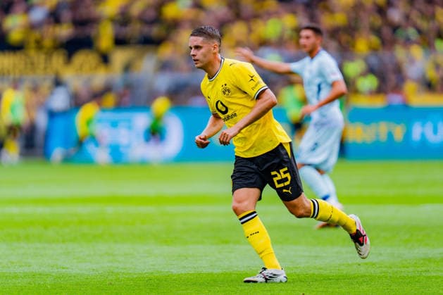 1. Bundesliga, 3. Spieltag, Borussia Dortmund vs. SC Paderborn 07 am 12.09.2026 Joey Veerman *** Bundesliga 1, Matchday 3, Borussia Dortmund vs. SC Paderborn 07 on September 12, 2026 Joey Veerman Copyright: xBahhoxKarax