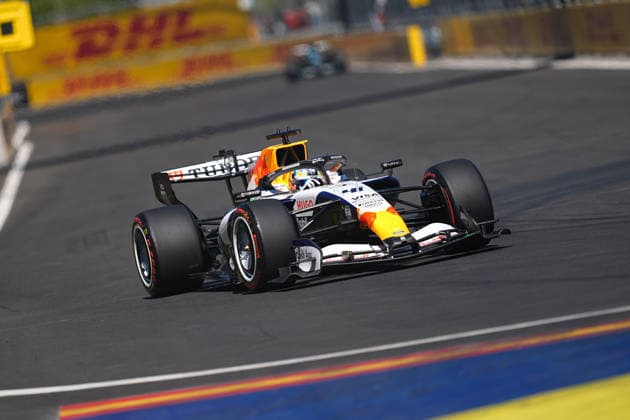 September 12, 2026, Madrid, Madrid, Spain: Arvid Lindblad of Great Britain driving the (41) Visa Cash App Racing Bulls VCARB 03 on track during free practice 3 ahead of the F1 Grand Prix of Spain at Madring on September 12, 2026, in Madrid, Spain. Madrid Spain - ZUMAa181 20260912_zaa_a181_133 Copyright: xOscarxJ.xBarrosox