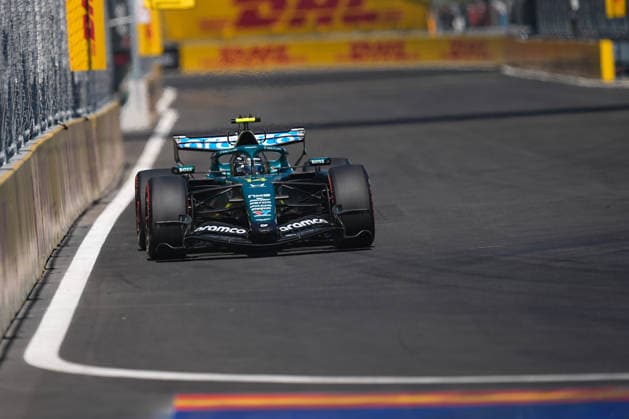 September 12, 2026, Madrid, Madrid, Spain: Fernando Alonso of Spain driving the (14) Aston Martin Aramco F1 Team AMR26 on track during free practice 3 ahead of the F1 Grand Prix of Spain at Madring on September 12, 2026, in Madrid, Spain. Madrid Spain - ZUMAa181 20260912_zaa_a181_144 Copyright: xOscarxJ.xBarrosox