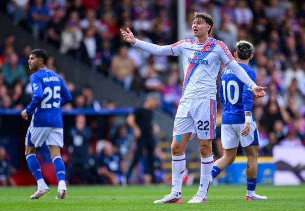 Crystal Palace v Ipswich Town Premier League Jörgen Strand Larsen of Crystal Palace reacts in frustration to his team conceding a goal during the Premier League match at Selhurst Park, London 12 09 2026 UK Newspapers OUT Copyright: xGraemexWilcocksonx FIL-23935-0046