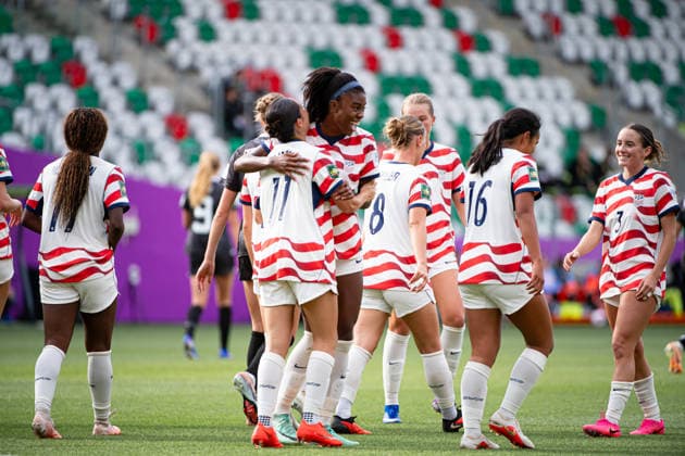 September 12, 2026, Sosnowiec, Silesian Voivodeship, Poland: BUCK ALEX of USA celebrates his goal and the second of his team during the FIFA U20 Womens World Cup Poland 2026 match between New Zealand versus USA at ArcelorMittal Park Soccer 2026: FIFA U20 WomenÃ‚Â S World Cup Poland 2026: New Zealand - USA  - ZUMAs385 20260912_zsp_s385_037 Copyright: xLeopoldxSoglox