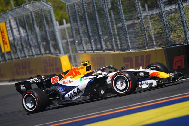 September 12, 2026, Madrid, Madrid, Spain: Yuki Tsunoda of Japan driving the (22) Visa Cash App Racing Bulls F1 Team VCARBMax on track during free practice 3 ahead of the F1 Grand Prix of Spain at Madring on September 12, 2026, in Madrid, Spain. Madrid Spain - ZUMAa181 20260912_zaa_a181_163 Copyright: xOscarxJ.xBarrosox