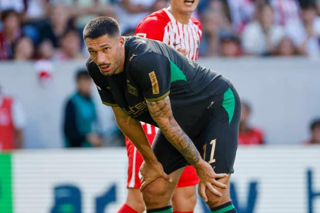 Tim Kleindienst (Borussia Mönchengladbach, 11) , Deutschland, Fussball, 1. Bundesliga, 3.Spieltag, 2026 2027, SC Freiburg vs. Borussia Mönchengladbach, 12.09.2026, Freiburg im Breisgau Europa-Park Stadion Deutschland *** Tim Kleindienst, Borussia Mönchengladbach, 11, Germany, Soccer, Bundesliga 1, Matchday 3, 2026–2027, SC Freiburg vs. Borussia Mönchengladbach, September 12, 2026, Freiburg im Breisgau, Europa-Park Stadium, Germany Copyright: xGrantxHubbsx