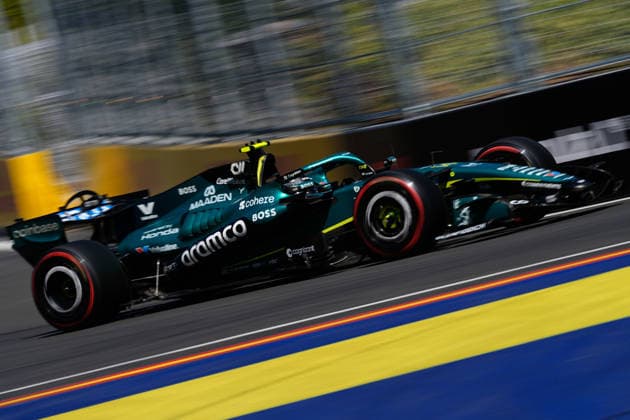 September 12, 2026, Madrid, Madrid, Spain: Fernando Alonso of Spain driving the (14) Aston Martin Aramco F1 Team AMR26 on track during free practice 3 ahead of the F1 Grand Prix of Spain at Madring on September 12, 2026, in Madrid, Spain. Madrid Spain - ZUMAa181 20260912_zaa_a181_177 Copyright: xOscarxJ.xBarrosox