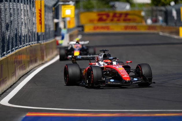 September 12, 2026, Madrid, Madrid, Spain: Charles Leclerc of Monaco driving the (16) Scuderia Ferrari HP SF-26 on track during free practice 3 ahead of the F1 Grand Prix of Spain at Madring on September 12, 2026, in Madrid, Spain. Madrid Spain - ZUMAa181 20260912_zaa_a181_182 Copyright: xOscarxJ.xBarrosox