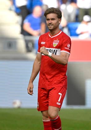 TOR zum 1:1 Maximilian Mittelstaedt VfB Stuttgart (07) Torjubel TSG 1899 Hoffenheim vs VfB Stuttgart 12.09.2026 DFL REGULATIONS PROHIBIT ANY USE OF PHOTOGRAPHS AS IMAGE SEQUENCES AND OR QUASI-VIDEO TSG 1899 Hoffenheim vs VfB Stuttgart *** GOAL: 1-1 Maximilian Mittelstaedt, VfB Stuttgart 07. Goal celebration: TSG 1899 Hoffenheim vs. VfB Stuttgart, September 12, 2026. DFL regulations prohibit any use of photographs as image sequences and or QUASI VIDEO TSG 1899 Hoffenheim vs. VfB Stuttgart