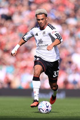 Football - Premier League - Liverpool v Fulham 12th September 2026 - Premier League - Liverpool v Fulham - Antonee Robinson of Fulham - Photo: Simon Stacpoole Offside. Liverpool UK *** Fußball: Premier League – Liverpool gegen Fulham, 12. September 2026 – Premier League – Liverpool gegen Fulham – Antonee Robinson von Fulham – Foto: Simon Stacpoole – Abseits – Liverpool – Großbritannien  Copyright: xSimonxStacpoolexOffside