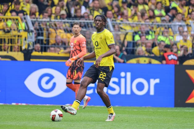 Dortmund, Deutschland: 12.09.2026 - 1. Bundesliga 2026 27 - 3. Spieltag - Borussia Dortmund vs. SC Paderborn Im Bild: Joane Gadou (BVB) (DFL DFB REGULATIONS PROHIBIT ANY USE OF PHOTOGRAPHS as IMAGE SEQUENCES and or QUASI-VIDEO) *** *** Dortmund, Germany September 12, 2026 1 Bundesliga 2026-27 Matchday 3 Borussia Dortmund vs. SC Paderborn Pictured: Joane Gadou BVB DFL DFB REGULATIONS PROHIBIT ANY USE OF PHOTOGRAPHS AS IMAGE SEQUENCES AND OR QUASI-VIDEOEO *** Copyright: HMBxMedia MadeleinexFantini