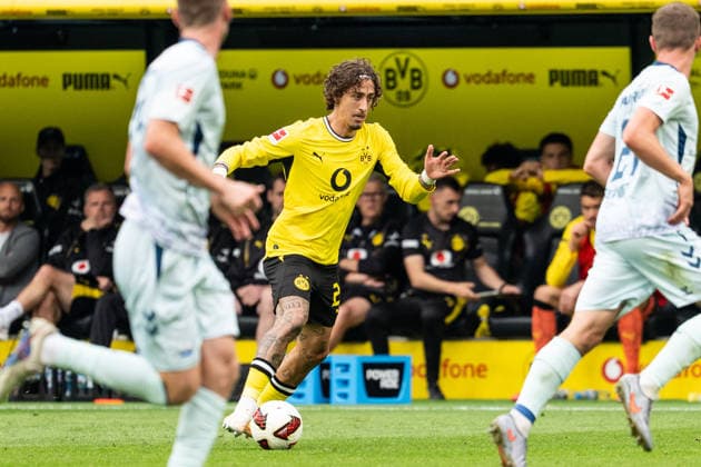 12.09.2026, GER, Bundesliga, 3. Spieltag, Saison 2026 2027 - BV Borussia Dortmund vs. SC Paderborn Fabio Silva (Borussia Dortmund, 21) Einzelaktion; Ganzkörper Ganzkoerper ; Ball am Fuss; Dortmund Signal Iduna Park Dortmund Deutschland *** September 12, 2026, GER, Bundesliga, Matchday 3, 2026–2027 Season, BV Borussia Dortmund vs. SC Paderborn, Fabio Silva (Borussia Dortmund), 21, individual play, full-body, ball at his feet, Dortmund, Signal Iduna Park, Dortmund, Germany Copyright: xnordphotoxGmbHx xChristianxSchulzex