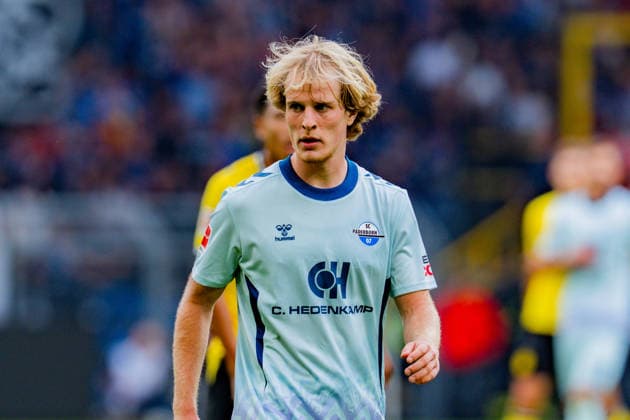 1. Bundesliga, 3. Spieltag, Borussia Dortmund vs. SC Paderborn 07 am 12.09.2026 Mattes Hansen *** Bundesliga 1, Matchday 3, Borussia Dortmund vs. SC Paderborn 07 on September 12, 2026, Mattes Hansen Copyright: xBahhoxKarax