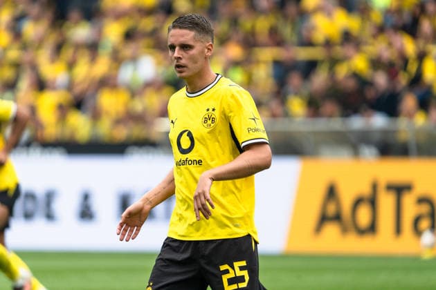 Deutschland: Bundesliga 2026 2027 3. Spieltag, Borussia Dortmund vs. SC Paderborn 07 , Samstag, 12.09.2026 Signal Iduna Park, Nordrhein-Westfalen Joey Veerman (Borussia Dortmund, 25) *** Germany Bundesliga 2026–2027, Matchday 3: Borussia Dortmund vs. SC Paderborn 07, Saturday, September 12, 2026, Signal Iduna Park, North Rhine-Westphalia; Joey Veerman, Borussia Dortmund, 25 Copyright: xCelinaxLeiersx
