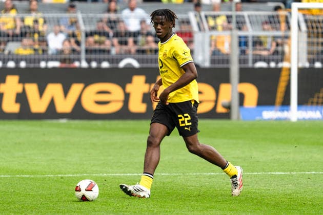 Deutschland: Bundesliga 2026 2027 3. Spieltag, Borussia Dortmund vs. SC Paderborn 07 , Samstag, 12.09.2026 Signal Iduna Park, Nordrhein-Westfalen Joane Gadou (Borussia Dortmund, 22) *** Germany Bundesliga 2026–2027, Matchday 3: Borussia Dortmund vs. SC Paderborn 07, Saturday, September 12, 2026, Signal Iduna Park, North Rhine-Westphalia; Joane Gadou, Borussia Dortmund, 22 Copyright: xCelinaxLeiersx