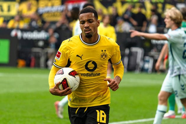 Deutschland: Bundesliga 2026 2027 3. Spieltag, Borussia Dortmund vs. SC Paderborn 07 , Samstag, 12.09.2026 Signal Iduna Park, Nordrhein-Westfalen Ethan Nwaneri (Borussia Dortmund, 18) *** Germany Bundesliga 2026–2027, Matchday 3: Borussia Dortmund vs. SC Paderborn 07, Saturday, September 12, 2026, Signal Iduna Park, North Rhine-Westphalia, Ethan Nwaneri (Borussia Dortmund), 18 Copyright: xCelinaxLeiersx