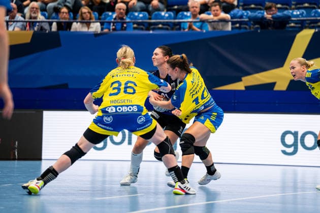 HSG Blomberg-Lippe (GER) vs. Storhamar Handball Elite (NOR), Handball, EHF Champions League Women, Gruppenphase, 12.9.2026, Saision 2026 2027, Lemgo Nuria Bucher (HSG Blomberg-Lippe, 21) im Angriff Lemgo Phoenix Contact Arena Deutschland