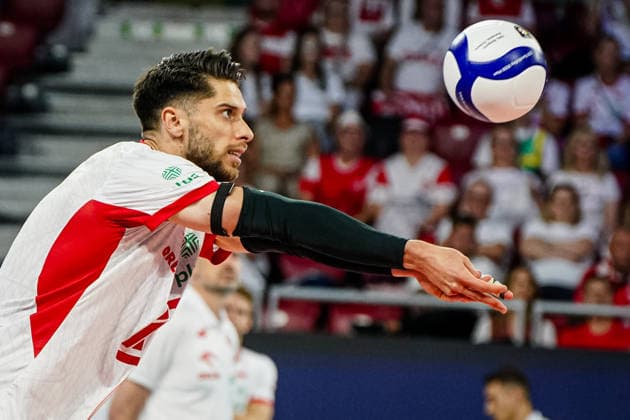 Volleyball - CEV EuroVolley 2026 Group B - Poland vs Israel - 09.12.2026 SOFIA, BULGARIA - September 12th: Aleksander Sliwka, 11 of Poland during CEV EuroVolley 2026, Group B match between Poland vs Israel at Arena 8888 in Sofia, Bulgaria, on September 12th, 2026 in Sofia, Bulgaria. Copyright: xYulianxTodorovx
