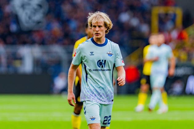 1. Bundesliga, 3. Spieltag, Borussia Dortmund vs. SC Paderborn 07 am 12.09.2026 Mattes Hansen *** Bundesliga 1, Matchday 3, Borussia Dortmund vs. SC Paderborn 07 on September 12, 2026, Mattes Hansen Copyright: xBahhoxKarax