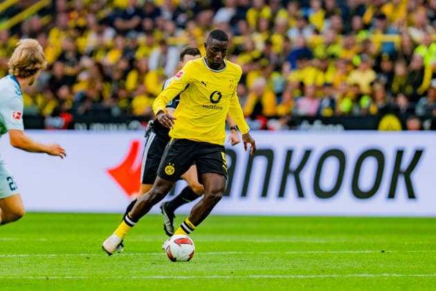 1. Bundesliga, 3. Spieltag, Borussia Dortmund vs. SC Paderborn 07 am 12.09.2026 Serhou Guirassy *** Bundesliga 1, Matchday 3, Borussia Dortmund vs. SC Paderborn 07 on September 12, 2026, Serhou Guirassy Copyright: xBahhoxKarax