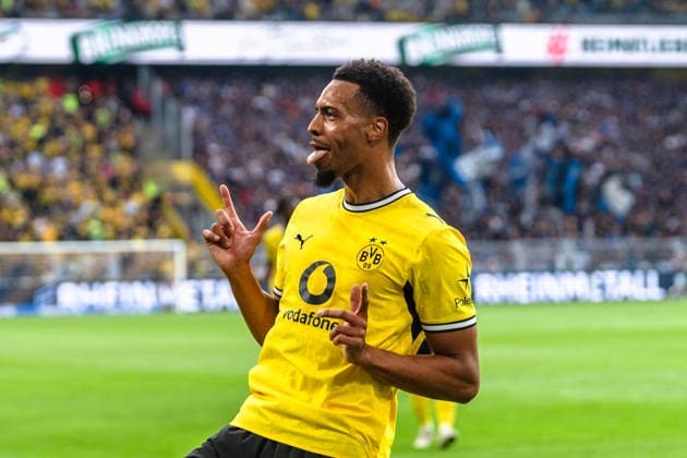 Deutschland: Bundesliga 2026 2027 3. Spieltag, Borussia Dortmund vs. SC Paderborn 07 , Samstag, 12.09.2026 Signal Iduna Park, Nordrhein-Westfalen Tor zum 2:0 durch Felix Nmecha (Borussia Dortmund, 8) Jubel Freude Emotionen Torjubel *** Germany Bundesliga 2026–2027, Matchday 3, Borussia Dortmund vs. SC Paderborn 07, Saturday, September 12, 2026, Signal Iduna Park, North Rhine-Westphalia; 2–0 goal by Felix Nmecha (Borussia Dortmund); 8: Cheering, joy, emotions, goal celebration Copyright: xCelinaxLeiersx