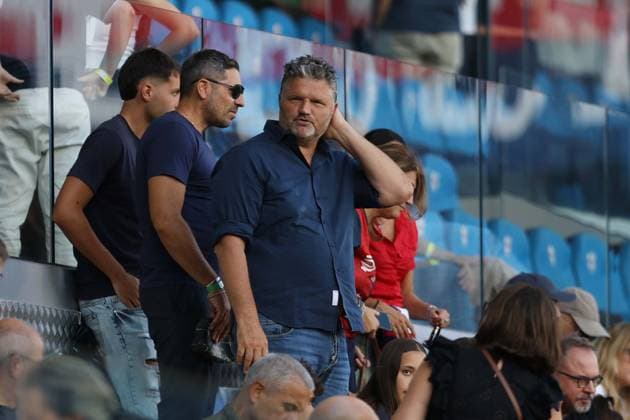 Foto IPP ACGE Genova 12 09 2026 Campionato Serie A 2026-2027 Genoa-Frosinone nella foto: Salvatore Soviero Italy Photo Press World Copyright Genova italy Italia ITALY  Copyright: xR4924_italyphotopressx