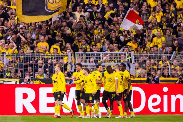 12.09.2026, Fussball, 3. Spieltag der 1. Fussball Bundesliga, Borussia Dortmund - SC Paderborn. Dortmund Signal Iduna Park NRW Deutschland xRHR-FOTO DEx *** September 12, 2026, Soccer, Matchday 3 of the 1st Bundesliga, Borussia Dortmund vs. SC Paderborn, Dortmund, Signal Iduna Park, North Rhine-Westphalia, Germany, xRHR, PHOTO DEx Copyright: DennisxEwert RHR-FOTOx RHR-FOTO DE