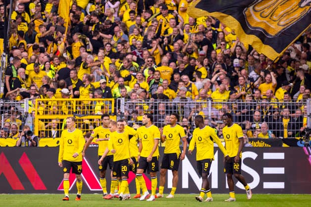 12.09.2026, Fussball, 3. Spieltag der 1. Fussball Bundesliga, Borussia Dortmund - SC Paderborn. Dortmund Signal Iduna Park NRW Deutschland xRHR-FOTO DEx *** September 12, 2026, Soccer, Matchday 3 of the 1st Bundesliga, Borussia Dortmund vs. SC Paderborn, Dortmund, Signal Iduna Park, North Rhine-Westphalia, Germany, xRHR, PHOTO DEx Copyright: DennisxEwert RHR-FOTOx RHR-FOTO DE