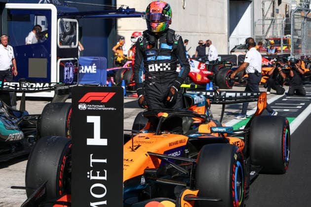 Formula 1 Tag Heuer Gran Premio De Espana Pole Position Lando Norris (GBR), McLaren Mastercard F1 Team, MCL40, Car 1 during Formula 1 Tag Heuer Spanish Grand Prix 2026 on September 12., 2026 in Madring, Madrid, Spain Zsombor Toth Madrid Madring Madrid Spain Copyright: xZsomborxTothx