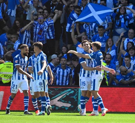 ESP: LaLiga EA Sports Racing Santander v Deportivo Alaves Ville Koski of Alaves scores goal and celebrates during LaLiga EA Sports between Racing Santander v Deportivo Alaves played at Campos de de El Sardinero Stadium in Cantabria on September 12, 2026 in Spain Spain Futbol Copyright: xAgenciaxLOFx