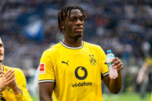 Deutschland: Bundesliga 2026 2027 3. Spieltag, Borussia Dortmund vs. SC Paderborn 07 , Samstag, 12.09.2026 Signal Iduna Park, Nordrhein-Westfalen Joane Gadou (Borussia Dortmund, 22) *** Germany Bundesliga 2026–2027, Matchday 3: Borussia Dortmund vs. SC Paderborn 07, Saturday, September 12, 2026, Signal Iduna Park, North Rhine-Westphalia; Joane Gadou (Borussia Dortmund), 22 Copyright: xCelinaxLeiersx