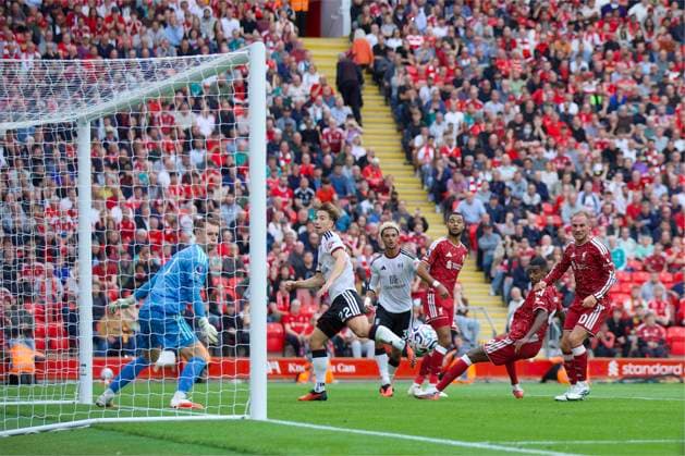 RECORD DATE NOT STATED Football - FA Premier League - Liverpool FC v Fulham FC LIVERPOOL, ENGLAND - Saturday, September 12, 2026: Liverpool s Alexander Isak sees his shot go wide during the FA Premier League match between Liverpool FC and Fulham FC at Anfield. (Photo by David Rawcliffe Propaganda) LIVERPOOL Anfield MERSEYSIDE ENGLAND  Copyright: xDavidxRawcliffex 2026-09-11-Liverpool_v_Fulham-060