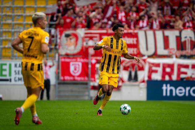 Joel da Silva Kiala (Alemannia Aachen, 37) TSV Alemannia Aachen vs. SSV Jahn Regensburg, Fussball, 3. Liga, 5. Spieltag, Saison 2026 2027, 12.09.2026 DFB REGULATIONS PROHIBIT ANY USE OF PHOTOGRAPHS AS IMAGE SEQUENCES AND OR QUASI-VIDEO TSV Alemannia Aachen vs. SSV Jahn Regensburg, Fussball, 3. Liga, 5. Spieltag, Saison 2026 2027, 12.09.2026 Aachen Copyright: xEibner-Pressefoto J.xDerondeaux EP_JDU