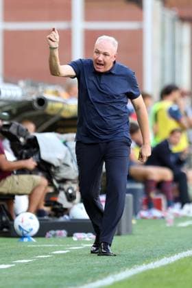 Foto IPP ACGE Genova 12 09 2026 Campionato Serie A 2026-2027 Genoa-Frosinone nella foto: Massimiliano Alvini Italy Photo Press World Copyright Genova italy Italia ITALY  Copyright: xR4924_italyphotopressx