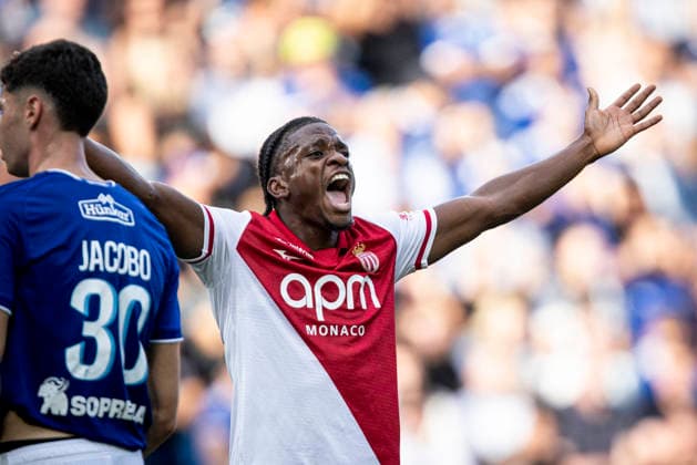 FOOTBALL: RC Strasbourg Alsace v AS Monaco Matchday 4 Ligue 1 McDonald s - 12 09 2026 Flavio Nazinho 20 (AS Monaco) StrasbourgFrance  Copyright: xx