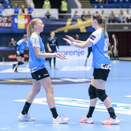 CSM BucureÈ™ti Vs OTP Group Buducnost - EHF Champions League Women 2026 27 Round 2 Hansen of CSM Bucuresti plays against OTP Group Buducnost during the EHF Champions League Women match at Sala Polivalenta in Bucharest, Romania, on September 12, 2026. Bucuresti Romania  Copyright: xStefanxPanaitescux originalFilename:panaitescu-notitle260912_npwzI.jpg